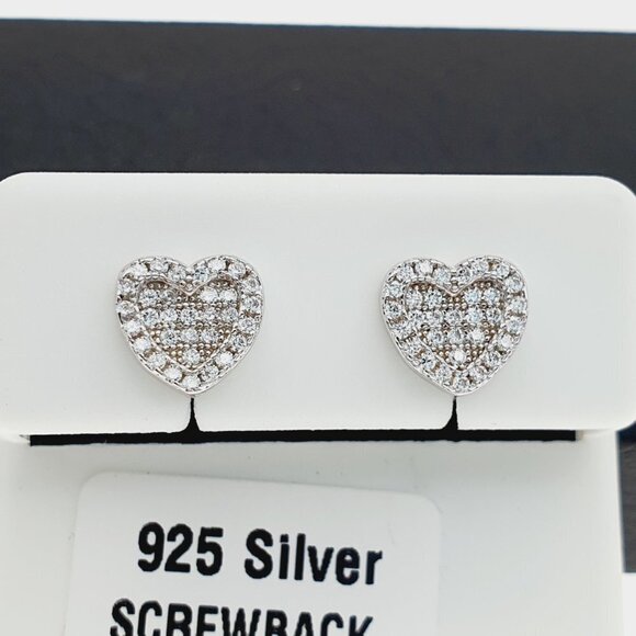 925 sterling silver luxury CZ earrings for women/girls, Best for RJUS2146 - Picture 10 of 11